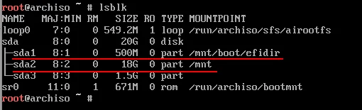 mounting partitions